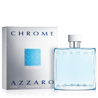 Azzaro Chrome for Men Eau de Toilette Spray Size:  3.3 FL OZ / 100ml