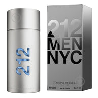 Carolina Herrera 212 Men Eau de Toilette Spray Size: 3.4 FL OZ / 100 ml