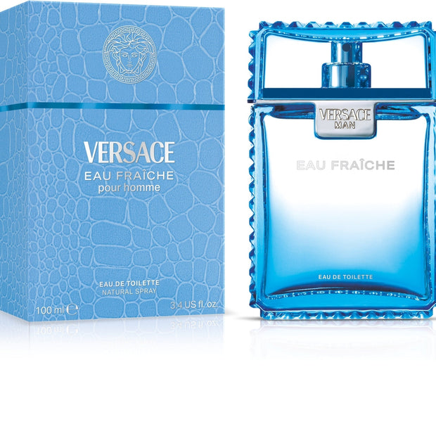 Versace Man Eau Fraîche Eau de Toilette Spray Size: 3.4 FL OZ / 100 ml