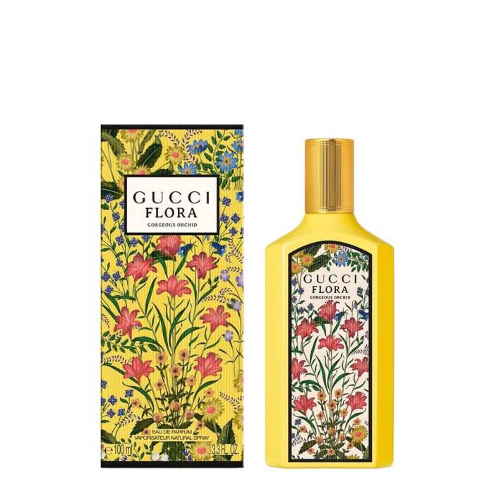 Gucci Flora Gorgeous Orchid for Women Eau de Parfum Spray Size: 3.4 FL OZ / 100 ml