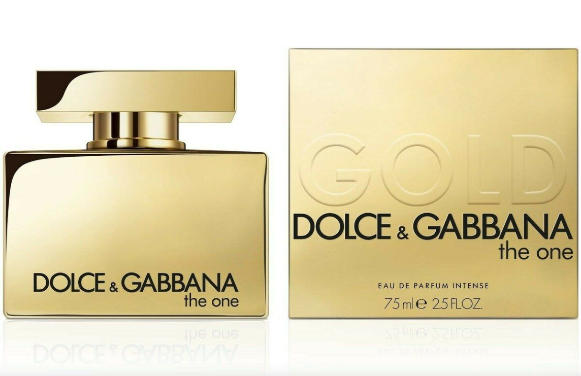 Dolce & Gabbana The One Gold for Women Eau de Parfum Intense Spray Size: 2.5 FL OZ / 75 ml